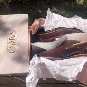 Franco Sarto Women's Loafer Burgundy 7.5M US